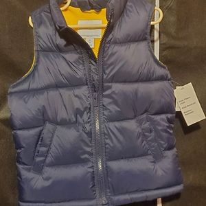 Old Navy Puffer Vest Navy Blue